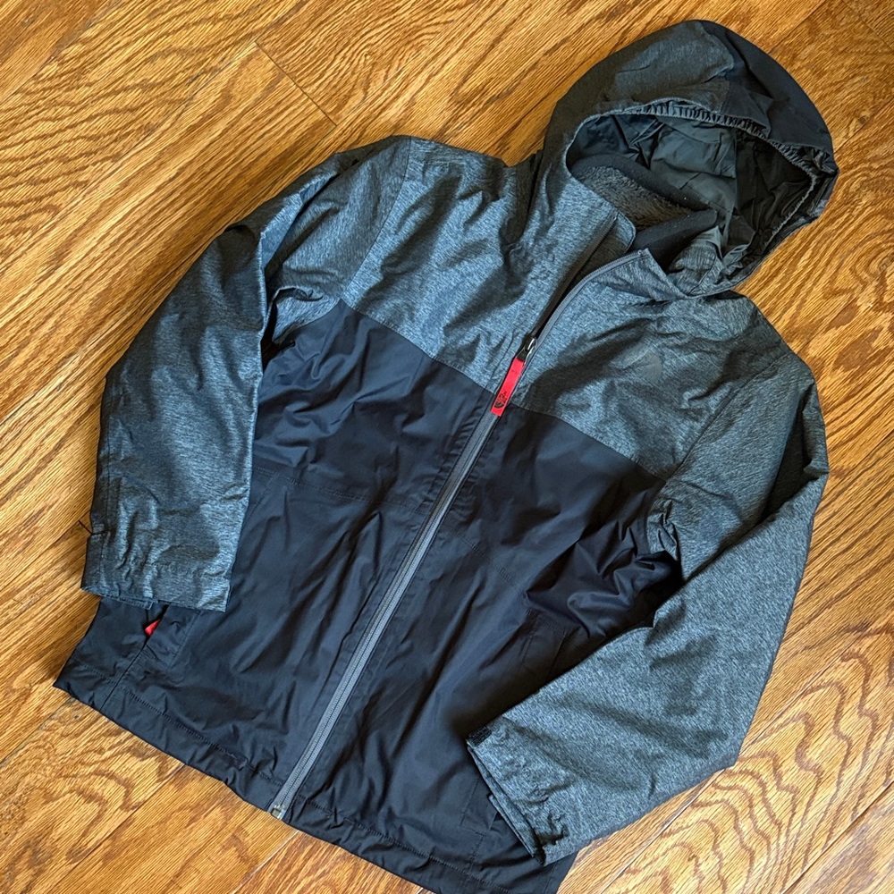 The North Face boys fleece lined Jacket M 10/12 LN